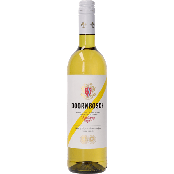 Foto van Doornbosch Chardonnay-Viognier op witte achtergrond