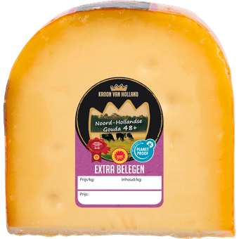 Kroon van Holland Extra belegen kaas 48+ stuk