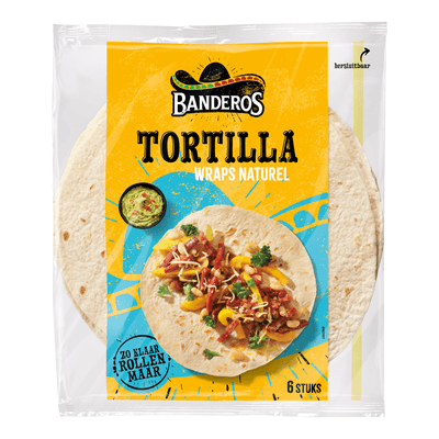 Banderos Tortilla wraps 6 stuks