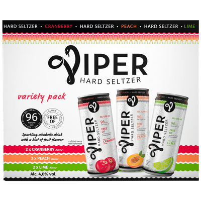 Viper Hard seltzer variety pack