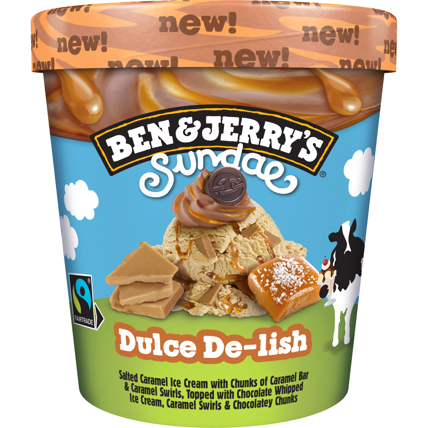 Ben & Jerry's Sundae dulce de-lish