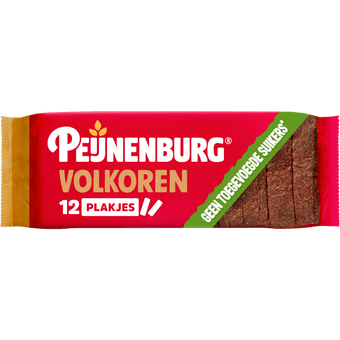 Peijnenburg Ontbijtkoek volkoren geen suiker toegevoegd gesneden
