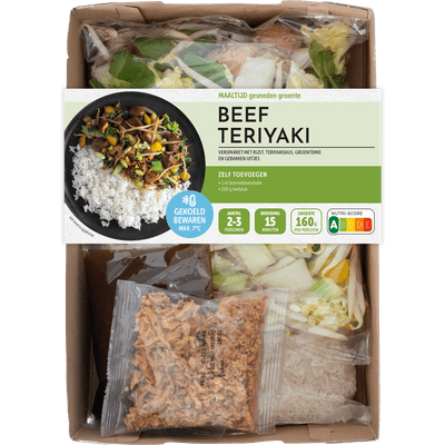 Fresh & easy Verspakket beef teryaki