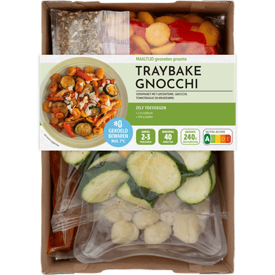 Fresh & easy Verspakket traybake gnocchi