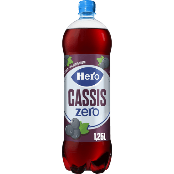 Foto van Hero Cassis zero op witte achtergrond