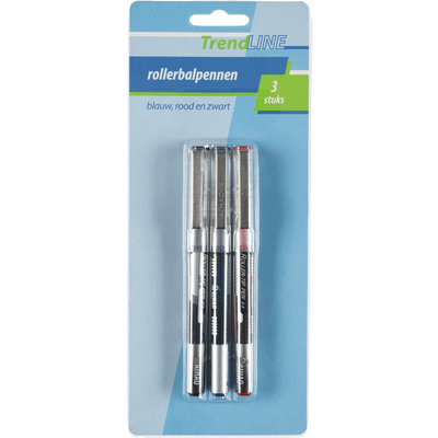 Sorbo Rollerball pen 3 ass. free-ink 0.5mm