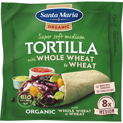 Santa Maria Tortilla organic whole wheat