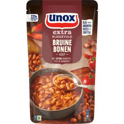 Unox Bruine bonen soep extra rijkgevuld