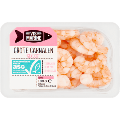 Vis Marine Grote garnalen