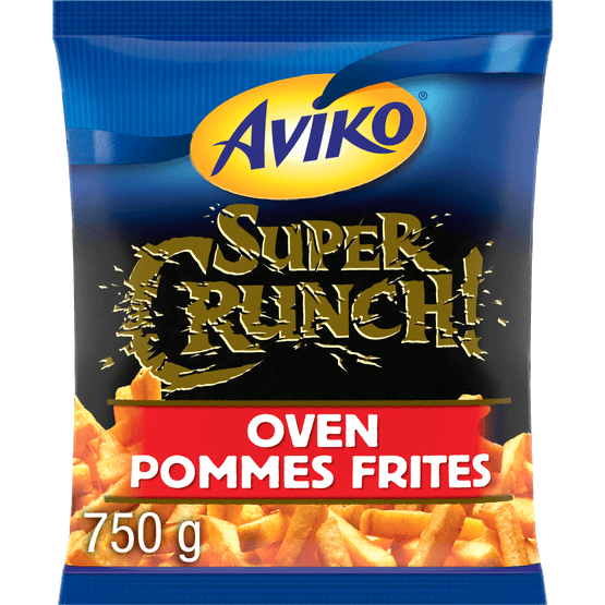 Foto van Aviko Pommes Frites Supercrunch Oven friet op witte achtergrond