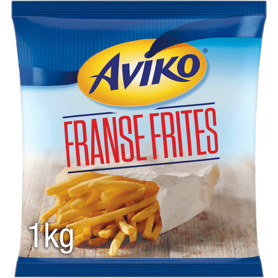 Foto van Aviko Franse Friet op witte achtergrond