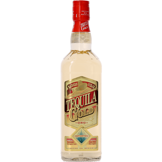 Foto van Tequila gold op witte achtergrond