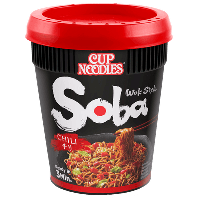 Nissin Soba noodles Chili