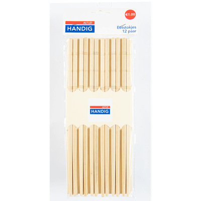 Altijd handig Chopsticks bamboe