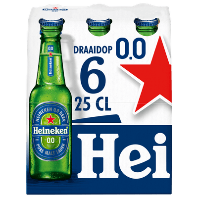 Heineken 0.0 % mono pilsener twist-off