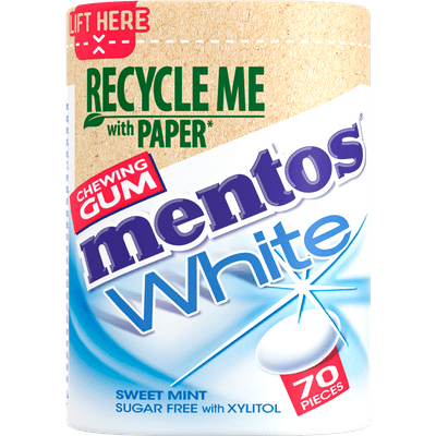Mentos Gum white sweetmint