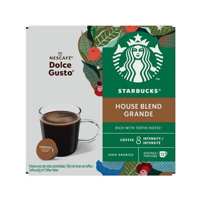 Starbucks Koffiecups dolce gusto house blend