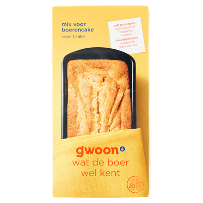 G'woon Mix voor boerencake