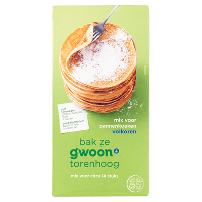 G'woon Pannenkoekenmix volkoren
