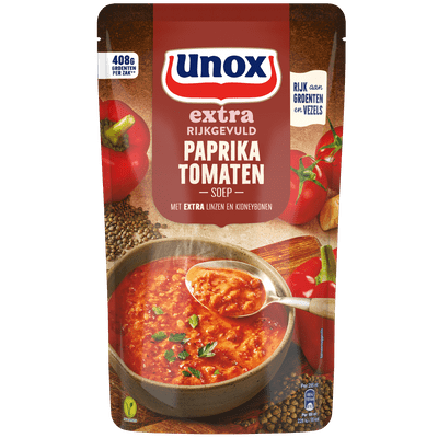 Unox Paprika tomatensoep extra rijkgevuld