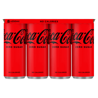 Coca-Cola Zero 8x25 cl