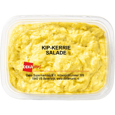 DekaVers Salade kip-kerrie