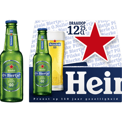 Heineken 0.0% mono pilsener twist-off