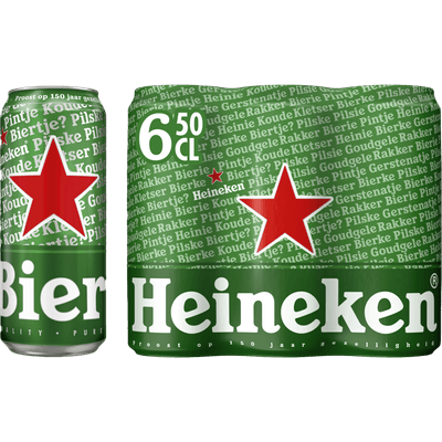 Heineken Pilsener 6x50 cl