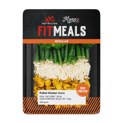 FITMEALS Pulled chicken curry regular