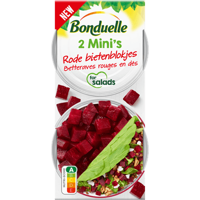 Bonduelle Rode bietenblokjes 2 stuks