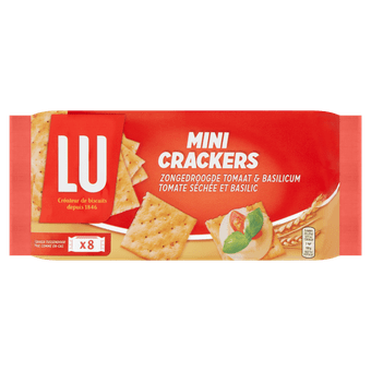 Lu Minicrackers tomaat & basilicum
