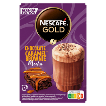 Nescafé Oploskoffie chocolate caram. brownie mocha