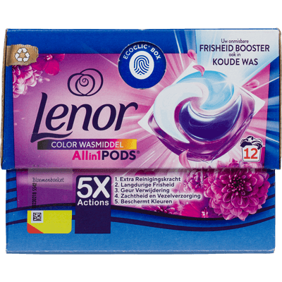Lenor Vloeibaar wasmiddel all-in 1 pods bloemenboeket