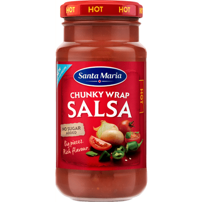 Santa Maria Chunky salsa hot