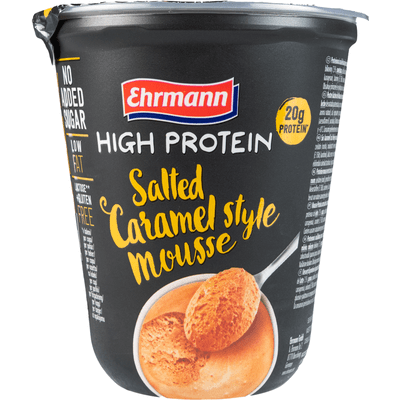Ehrmann High protein salted caramel mousse
