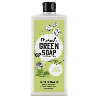 Green Soap Afwasmiddel basilicum & vertiver