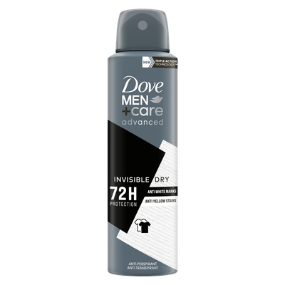 Dove Deospray for men invisible dry