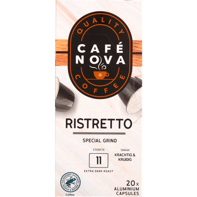Cafe Nova Koffiecups ristretto