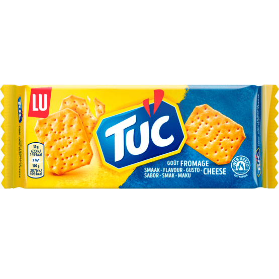 Foto van Lu Tuc cheese op witte achtergrond