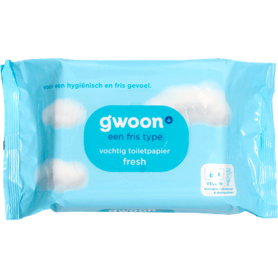 G'woon Vochtig toiletpapier fresh