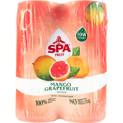 Spa Sparkling mango grapefruit 4x25 cl