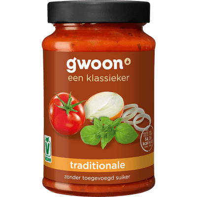 G'woon Pastasaus traditionale