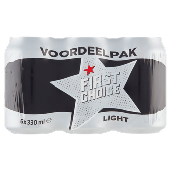 First Choice Cola Cola light 6x33 cl