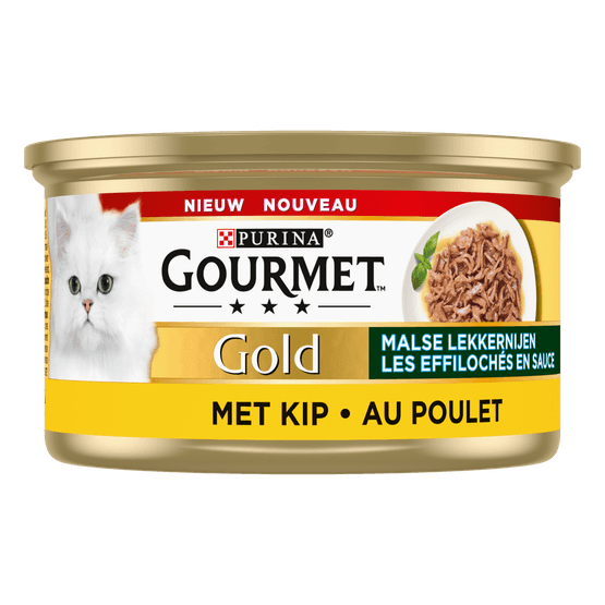 Foto van Gourmet Gold malse lekkernijen kip op witte achtergrond