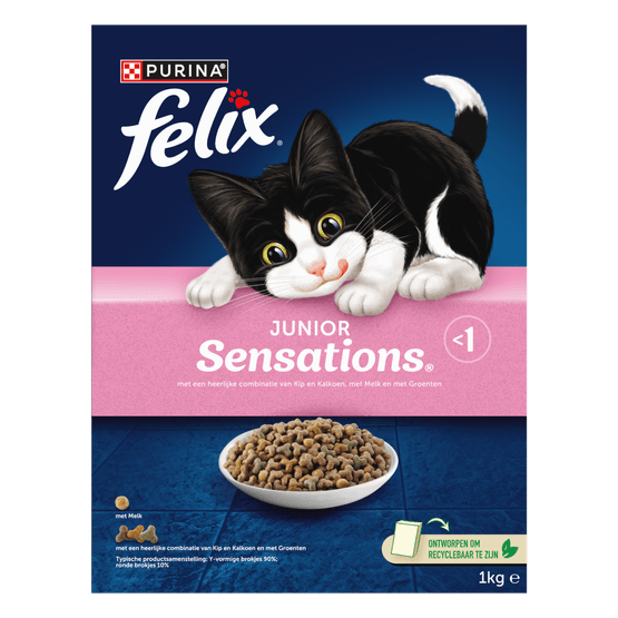 Foto van Felix Kattenvoer sensations junior op witte achtergrond