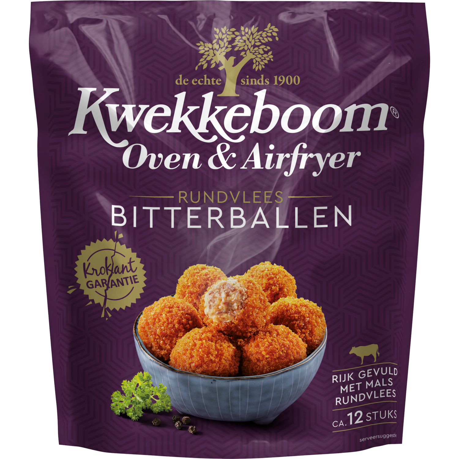 Afbeelding van Kwekkeboom Borrelsnacks bitterballen 12 stuks