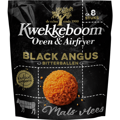 Kwekkeboom Oven black angus bitterballen 8 stuks