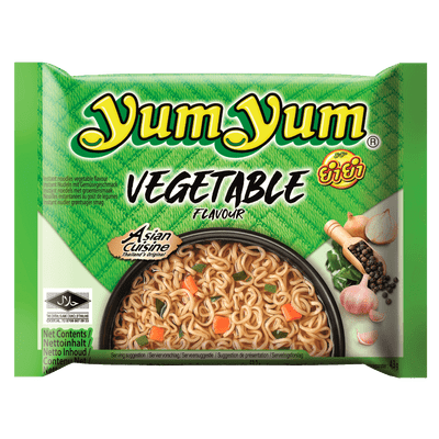 Yum Yum Noodles groente