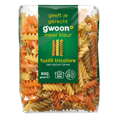 G'woon Fusilli tricolore