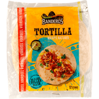 Banderos Tortilla wraps 12 st.